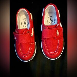 Polo by Ralph Lauren Toddler Boat Sneaker Shoes, 5